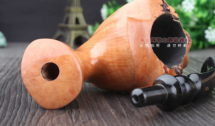 原装进口 丹麦大师Erik Nording 石楠木手工烟斗 光亮05-8