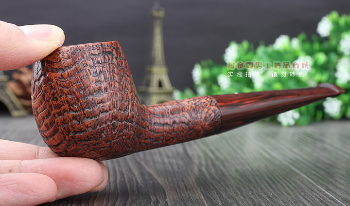 淘金周 英国Dunhill登喜路石楠木烟斗 5件套乡村喷砂 COUNTY 5101-10