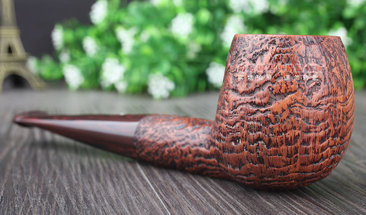 淘金周 英国Dunhill登喜路石楠木烟斗 5件套乡村喷砂 COUNTY 5101-2