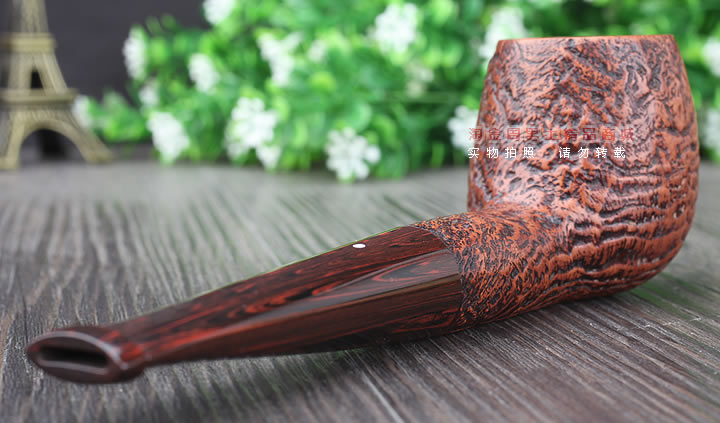 淘金周 英国Dunhill登喜路石楠木烟斗 5件套乡村喷砂 COUNTY 5101-3