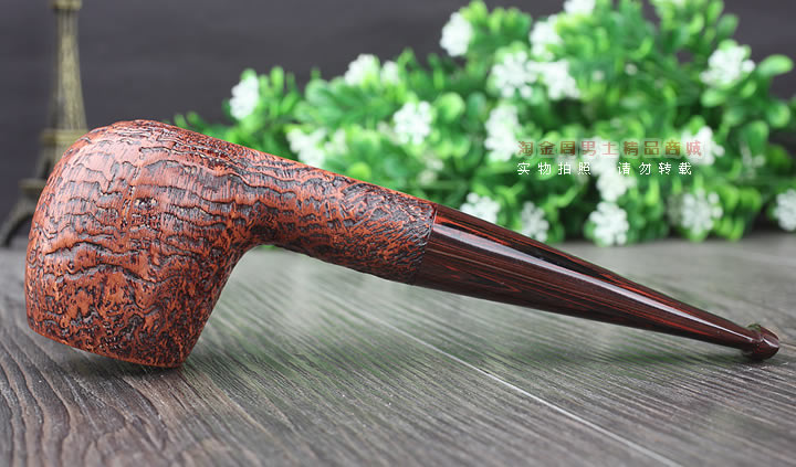 淘金周 英国Dunhill登喜路石楠木烟斗 5件套乡村喷砂 COUNTY 5101-5