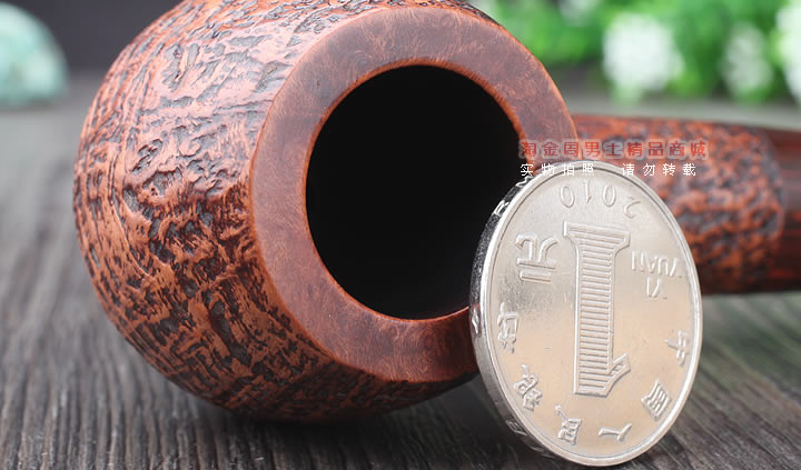 淘金周 英国Dunhill登喜路石楠木烟斗 5件套乡村喷砂 COUNTY 5101-6