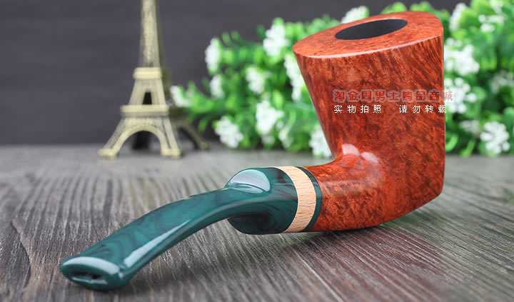 【淘金周】丹麦史丹威STANWELL石楠木烟斗 2015年限量烟斗浅棕色-3