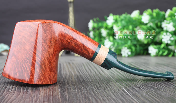 【淘金周】丹麦史丹威STANWELL石楠木烟斗 2015年限量烟斗浅棕色-5