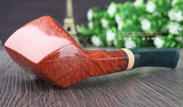 【淘金周】丹麦史丹威STANWELL石楠木烟斗 2015年限量烟斗浅棕色-6