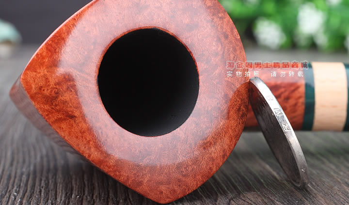 【淘金周】丹麦史丹威STANWELL石楠木烟斗 2015年限量烟斗浅棕色-7