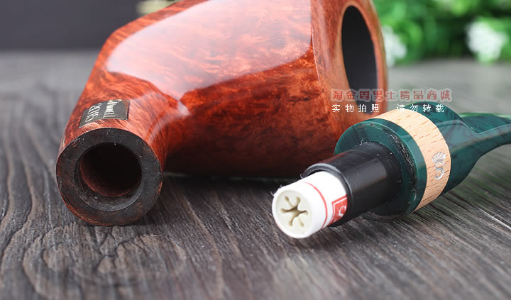【淘金周】丹麦史丹威STANWELL石楠木烟斗 2015年限量烟斗浅棕色-8