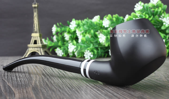 【淘金周】丹麦Stanwell双嘴石楠木烟斗阅读烟斗6件套黑白双嘴402-2