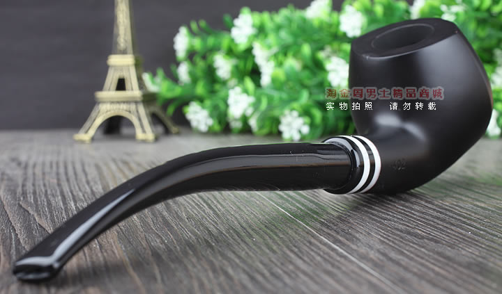 【淘金周】丹麦Stanwell双嘴石楠木烟斗阅读烟斗6件套黑白双嘴402-3