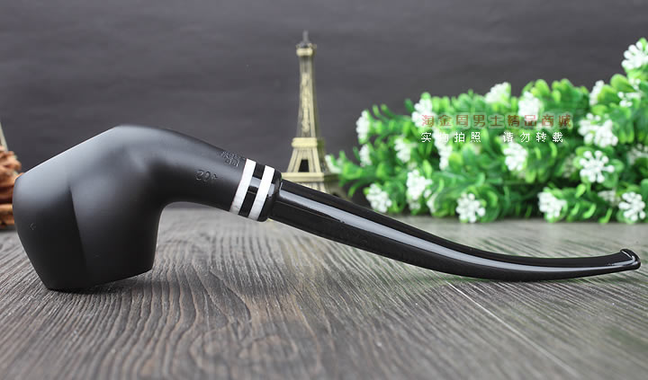 【淘金周】丹麦Stanwell双嘴石楠木烟斗阅读烟斗6件套黑白双嘴402-5