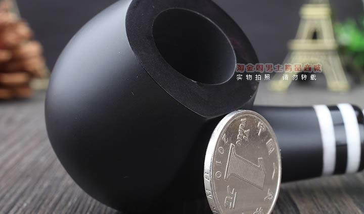 【淘金周】丹麦Stanwell双嘴石楠木烟斗阅读烟斗6件套黑白双嘴402-7