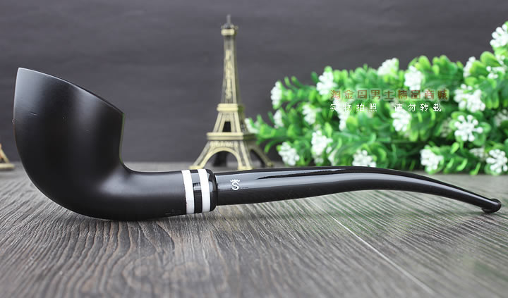 【淘金周】丹麦Stanwell双嘴石楠木烟斗阅读烟斗5件套黑白双嘴404-4