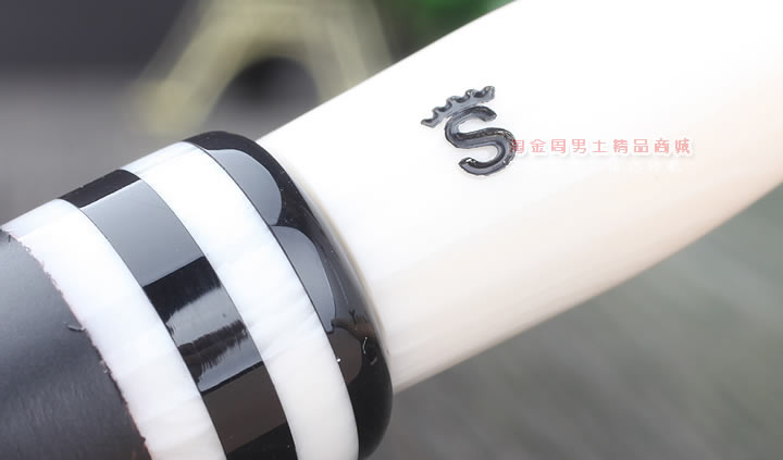 【淘金周】丹麦Stanwell双嘴石楠木烟斗阅读烟斗5件套黑白双嘴404-9