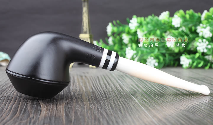 【淘金周】丹麦Stanwell双嘴石楠木烟斗阅读烟斗5件套黑白双嘴406-6