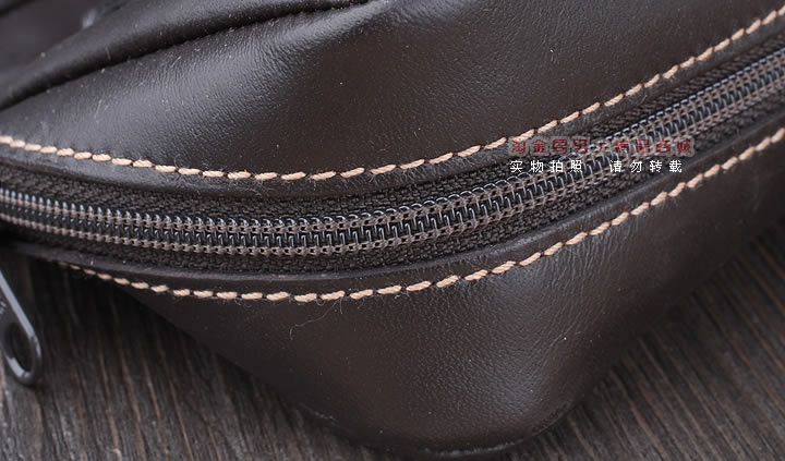 【淘金周】原装德国Martin Wess手工牛皮烟斗包 两斗包K28棕色-10