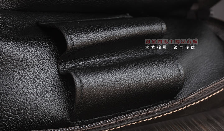 【淘金周】原装德国Martin Wess手工牛皮烟斗包 两斗包K28棕色-6