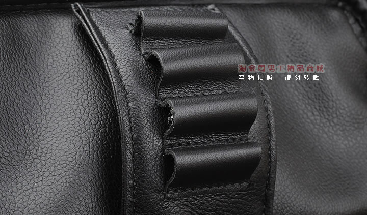 【淘金周】原装德国Martin Wess手工牛皮烟斗包 两斗包P9/2棕色-4