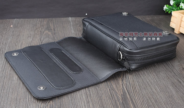 【淘金周】原装德国Martin Wess手工牛皮烟斗包 四斗包ap15/4-3