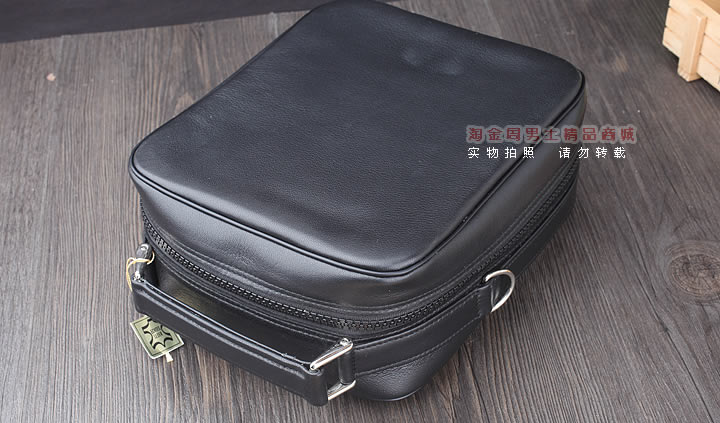 【淘金周】原装德国Martin Wess手工牛皮烟斗包 12斗包p49/12背包-2