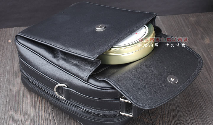 【淘金周】原装德国Martin Wess手工牛皮烟斗包 12斗包p49/12背包-3
