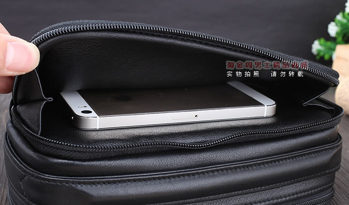 【淘金周】原装德国Martin Wess手工牛皮烟斗包 两斗包lp51/2-4