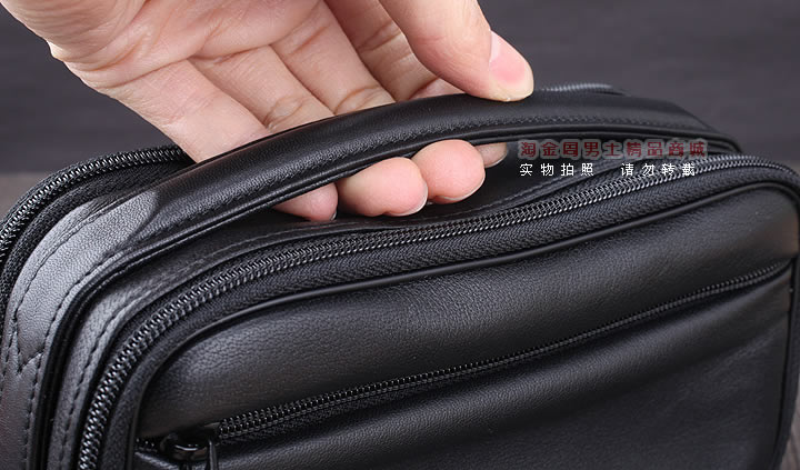 【淘金周】原装德国Martin Wess手工牛皮烟斗包 两斗包lp51/2-7