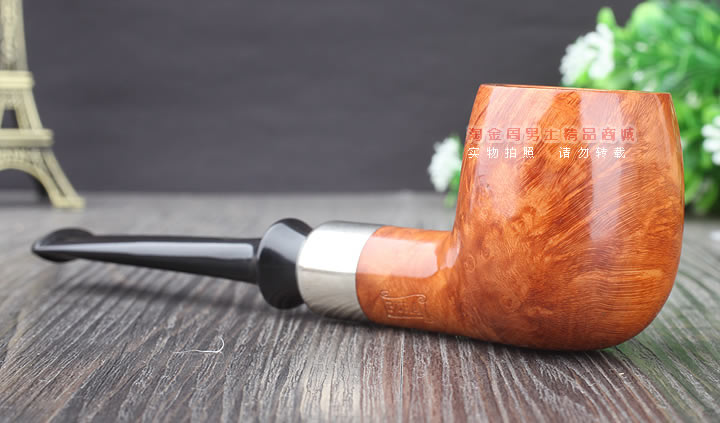 正品意大利芭比brebbia石楠木烟斗 五件套普拉银圈原木光面201-2