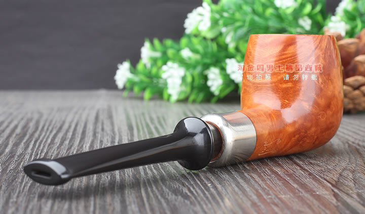 正品意大利芭比brebbia石楠木烟斗 五件套普拉银圈原木光面201-3