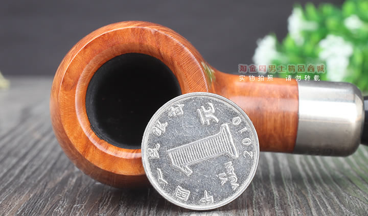 正品意大利芭比brebbia石楠木烟斗 五件套普拉银圈原木光面201-6