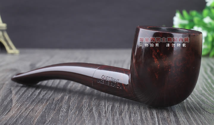 【淘金周】英国登喜路Dunhill石楠木烟斗 6件套装 粟色光面2406-2