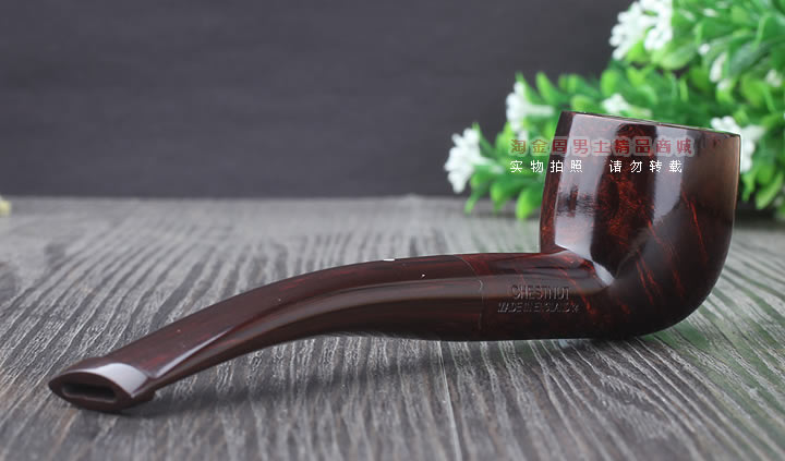 【淘金周】英国登喜路Dunhill石楠木烟斗 6件套装 粟色光面2406-3