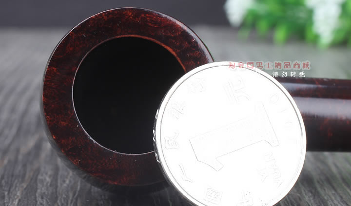 【淘金周】英国登喜路Dunhill石楠木烟斗 6件套装 粟色光面2406-6