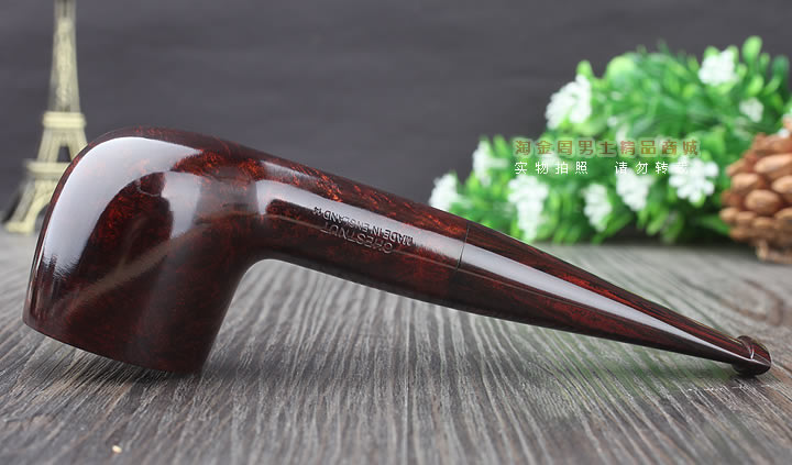 【淘金周】英国登喜路Dunhill石楠木烟斗 6件套装 粟色光面4106F-4