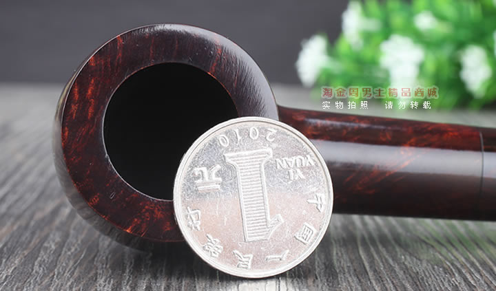 【淘金周】英国登喜路Dunhill石楠木烟斗 6件套装 粟色光面4106F-5