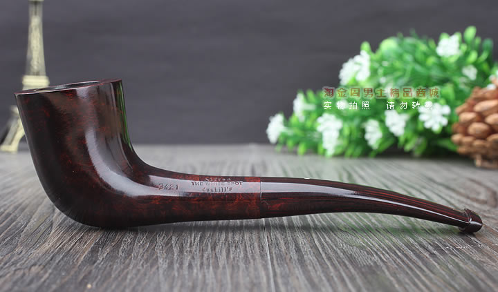 【淘金周】英国登喜路Dunhill石楠木烟斗 6件套装 粟色光面3421-4