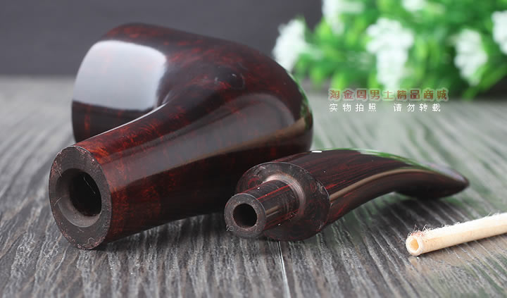 【淘金周】英国登喜路Dunhill石楠木烟斗 6件套装 粟色光面3421-7