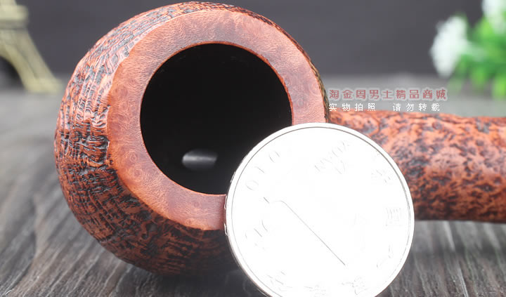 淘金周 英国Dunhill登喜路石楠木烟斗 5件套乡村喷砂 COUNTY 4101-6