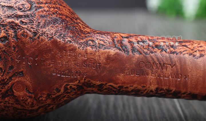 淘金周 英国Dunhill登喜路石楠木烟斗 5件套乡村喷砂 COUNTY 4101-8