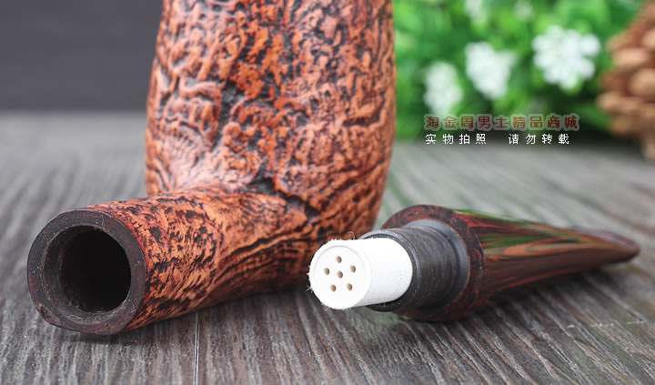 淘金周 英国Dunhill登喜路石楠木烟斗 6件套COUNTY 4103F-7