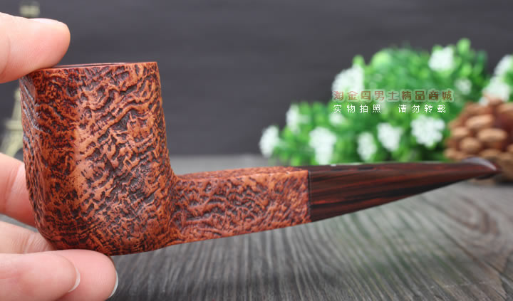 淘金周 英国Dunhill登喜路石楠木烟斗 5件套乡村喷砂 COUNTY4124-10