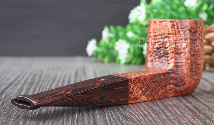 淘金周 英国Dunhill登喜路石楠木烟斗 5件套乡村喷砂 COUNTY4124-3