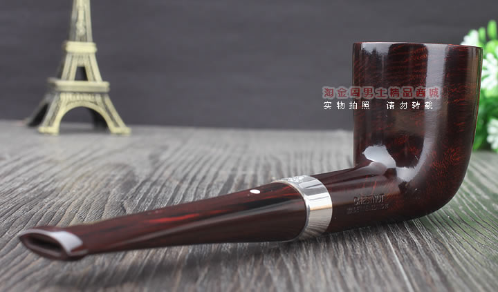 英国登喜路Dunhill 2015 羊年生肖纪念烟斗 全球限量388把 光面-3