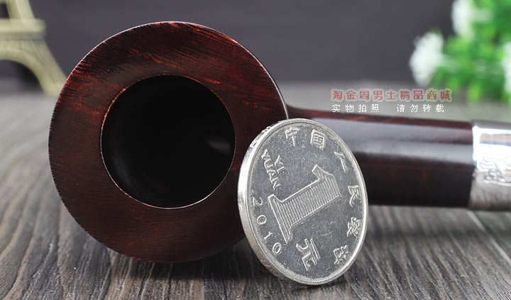 英国登喜路Dunhill 2015 羊年生肖纪念烟斗 全球限量388把 光面-6