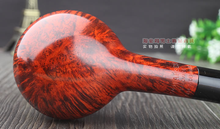 淘金周 丹麦史丹威Stanwell Larsen 拉森150周年纪念烟斗 06 光面-6