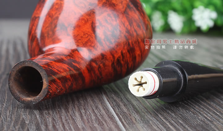 淘金周 丹麦史丹威Stanwell Larsen 拉森150周年纪念烟斗 06 光面-8