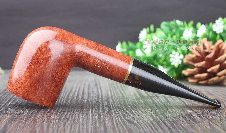 淘金周 正品意大利沙芬石楠木烟斗 六件套装老虎光面101-5