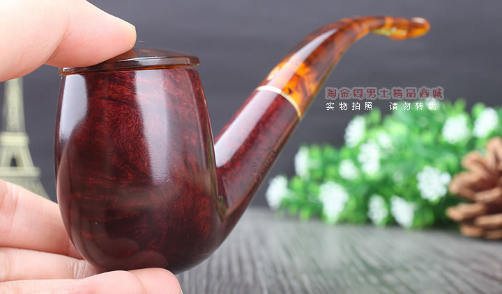 淘金周 意大利沙芬SAVINELLI石楠木烟斗 6件套装玉盖光面606-10