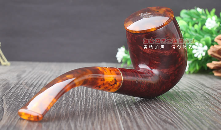 淘金周 意大利沙芬SAVINELLI石楠木烟斗 6件套装玉盖光面606-3