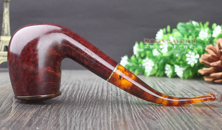 淘金周 意大利沙芬SAVINELLI石楠木烟斗 6件套装玉盖光面606-5