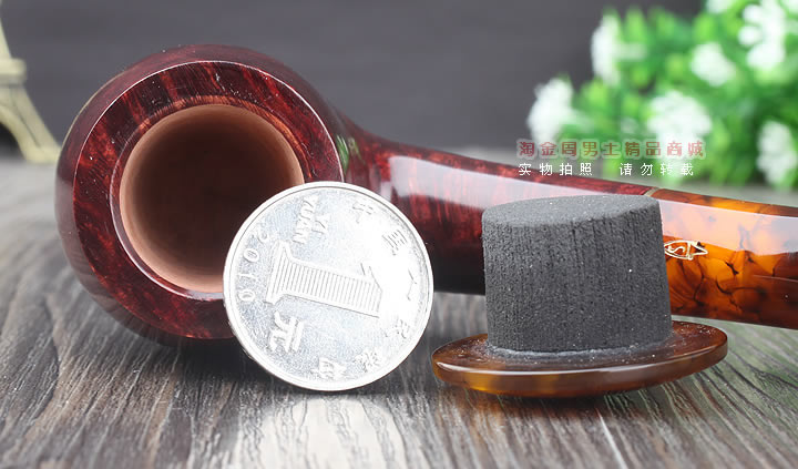 淘金周 意大利沙芬SAVINELLI石楠木烟斗 6件套装玉盖光面606-6